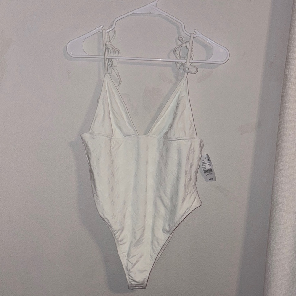 PacSun White One-Piece Swimsuit